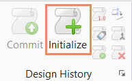 MicroStation Design History Initialize