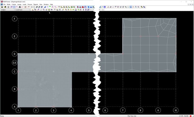 Impact of Mesh Size in Semirigid Diaphragm Analysis_2