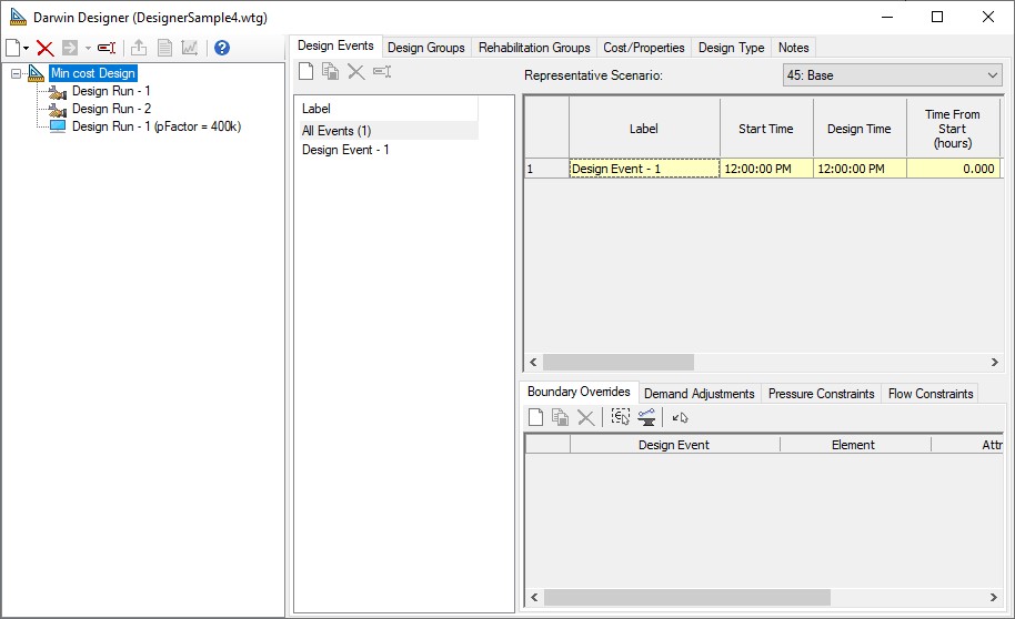 OpenFlows WaterGEMS Darwin Designer