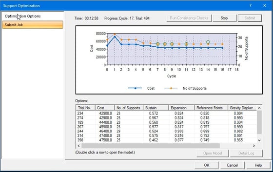 Optimize Pipe Supports