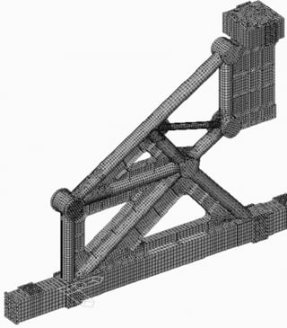 Photo of experimental setup