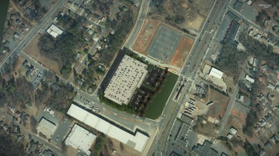 Rail Parking Deck Aerial OpenSite