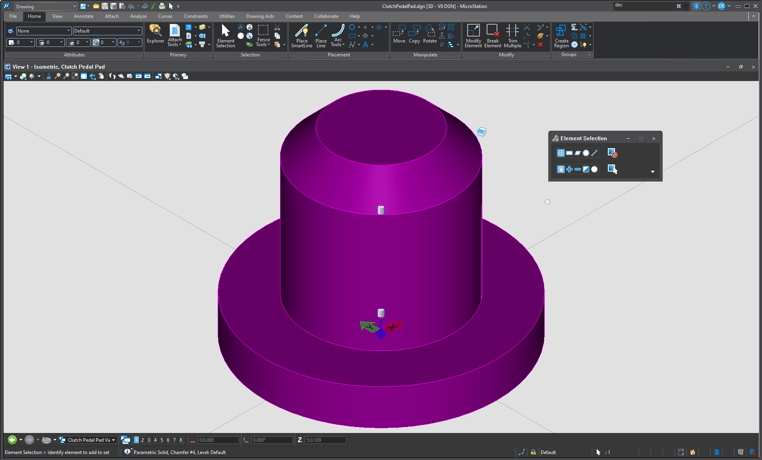 3D CAD Design using MicroStation