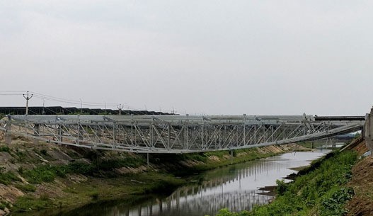 Teesta Canal Solar Energy Project with STAAD