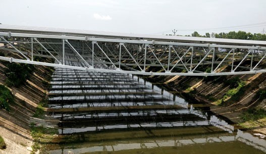 Teesta Canal Solar Energy Project with STAAD